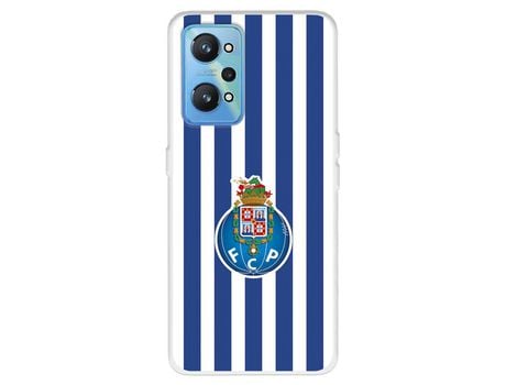 Funda Para Realme Gt Neo 2 Del Fútbol Club Oporto Escudo Rayas - Licencia Oficial Fútbol Club Oporto