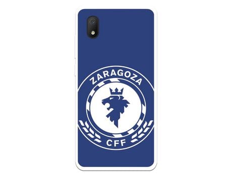 Funda Para Alcatel 1B 2020 Del Zaragoza Cf Femenino Escudo Grande Fondo Azul - Licencia Oficial Zaragoza Cf Femenino