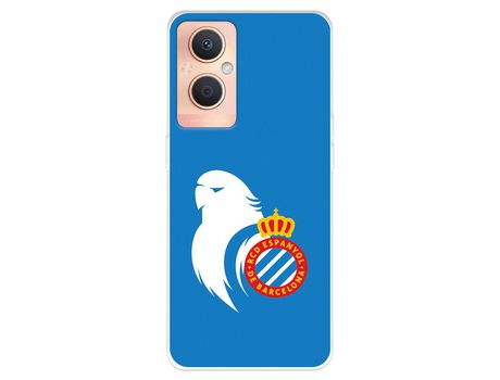 Funda Para Oppo A96 5G Del Rcd Espanyol Escudo Perico - Licencia Oficial Rcd Espanyol