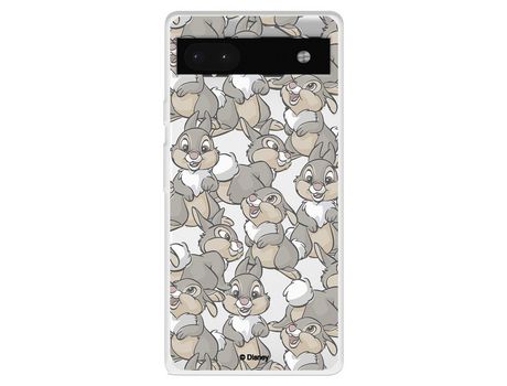 Funda Para Google Pixel 6A Oficial De Disney Tambor Patrones - Bambi