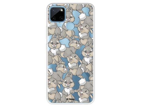 Funda Para Realme C21Y Oficial De Disney Tambor Patrones - Bambi