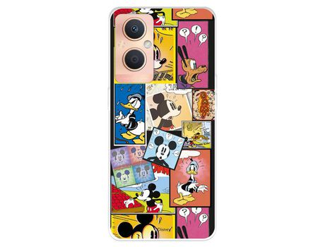 Funda Para Oppo A96 5G Oficial De Disney Mickey Comic - Clásicos Disney