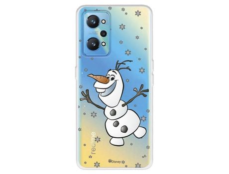 Funda Para Realme Gt Neo 2 Oficial De Disney Olaf Transparente - Frozen