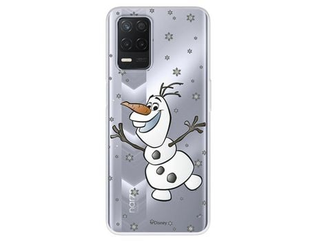 Funda Para Realme Narzo 30 5G Oficial De Disney Olaf Transparente - Frozen