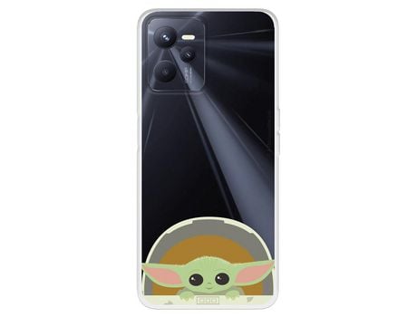 Funda Para Realme C35 Oficial De Star Wars Baby Yoda Sonrisas - The Mandalorian