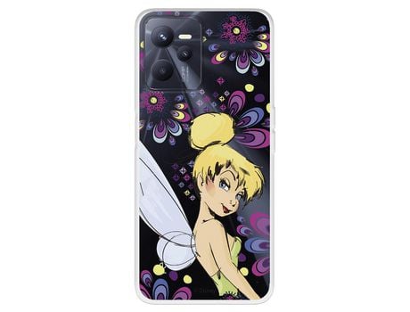 Funda Para Realme C35 Oficial De Disney Campanilla Flores - Peter Pan