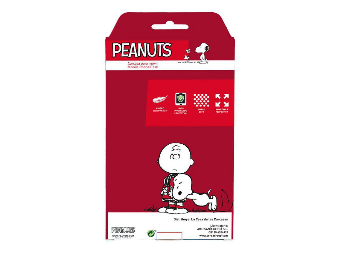 Funda Para Google Pixel 6a Oficial De Peanuts Snoopy Rayas