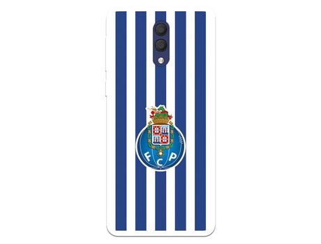 Funda Para Alcatel 1X 2019 Del Fútbol Club Oporto Escudo Rayas - Licencia Oficial Fútbol Club Oporto