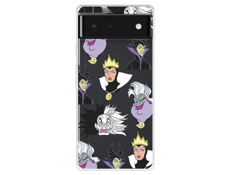 Funda Para Google Pixel 6 Oficial De Disney Villanas Patrón - Villanas Disney