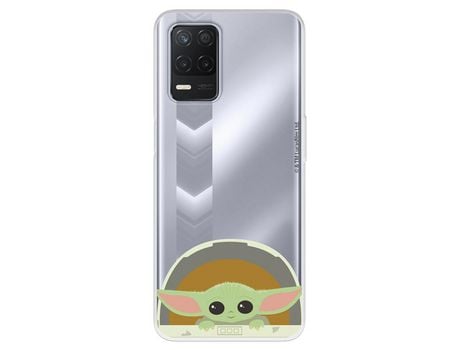 Funda Para Realme Narzo 30 5G Oficial De Star Wars Baby Yoda Sonrisas - The Mandalorian