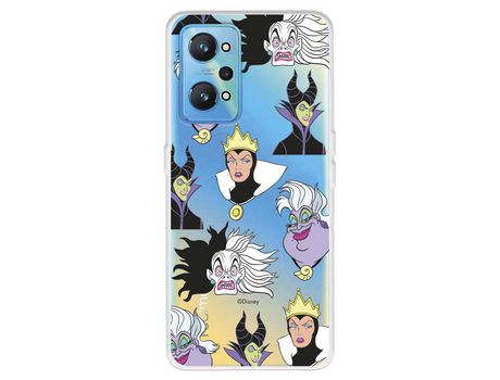 Funda Para Realme Gt Neo 2 Oficial De Disney Villanas Patrón - Villanas Disney