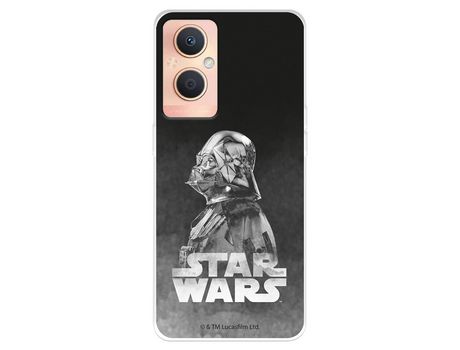 Funda Para Oppo A96 5G Oficial De Star Wars Darth Vader Fondo Negro - Star Wars