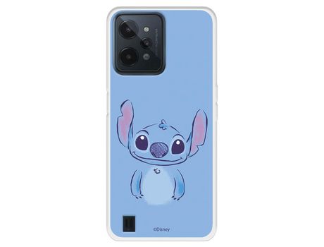 Funda Para Realme C31 Oficial De Disney Stitch Azul - Lilo & Stitch