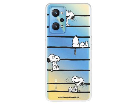 Funda Para Realme Gt Neo 2 Oficial De Peanuts Snoopy Rayas - Snoopy