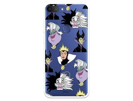 Funda Para Alcatel 1S 2019 Oficial De Disney Villanas Patrón - Villanas Disney