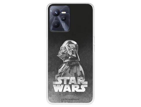 Funda Para Realme C35 Oficial De Star Wars Darth Vader Fondo Negro - Star Wars