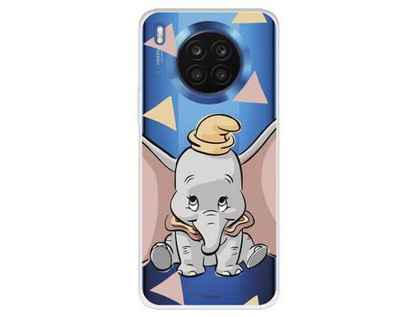 Funda Para Huawei Honor 50 Lite Oficial De Disney Dumbo Silueta Transparente - Dumbo