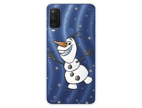 Funda Para Alcatel 1 L Pro Oficial De Disney Olaf Transparente - Frozen