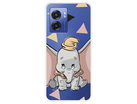 Funda Para Realme Narzo 50 5G Oficial De Disney Dumbo Silueta Transparente - Dumbo