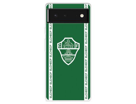 Funda Para Google Pixel 6 Del Elche Cf Escudo Fondo Verde Escudo Fondo Verde - Licencia Oficial Elche Cf