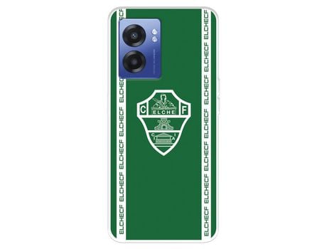 Funda Para Realme Narzo 50 5G Del Elche Cf Escudo Fondo Verde - Licencia Oficial Elche Cf