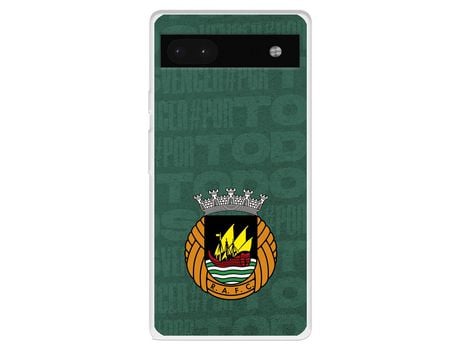 Funda Para Google Pixel 6A Del Rio Ave Fc Escudo Fondo Verde - Licencia Oficial Rio Ave Fc