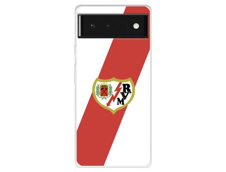 Funda Para Google Pixel 6 Del Rayo Vallecano Escudo - Licencia Oficial Rayo Vallecano