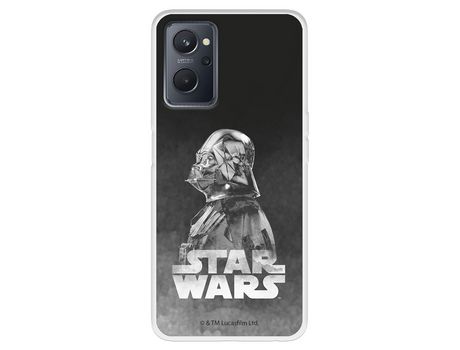 Funda Para Oppo A76 Oficial De Star Wars Darth Vader Fondo Negro - Star Wars