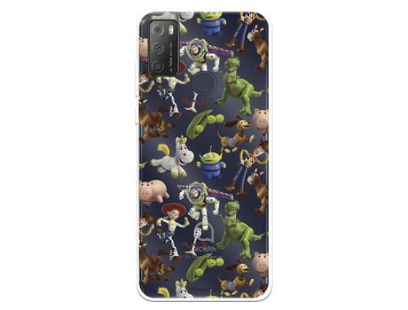 Funda Para Alcatel 1S 2021 Oficial De Disney Muñecos Toy Story Siluetas - Toy Story