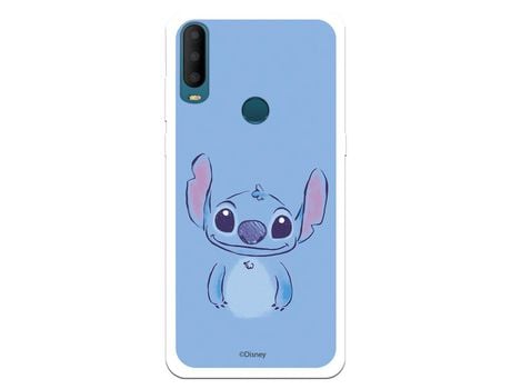 Funda Para Alcatel 1S 2020 Oficial De Disney Stitch Azul - Lilo & Stitch