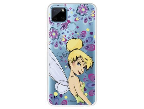 Funda Para Realme C21Y Oficial De Disney Campanilla Flores - Peter Pan