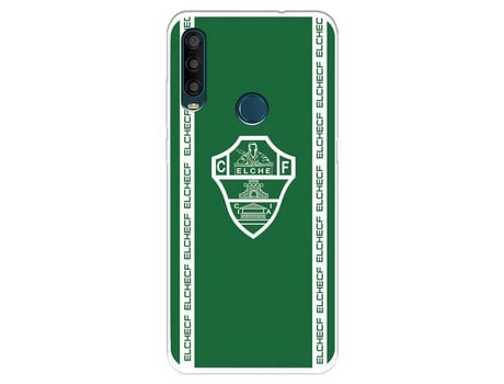 Funda Para Alcatel 1Se 2020 Del Elche Cf Escudo Fondo Verde - Licencia Oficial Elche Cf