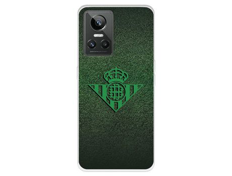 Funda Para Realme Gt Neo 3 Del Real Betis Balompié Escudo Verde Fondo Trama - Licencia Oficial Real Betis Balompié