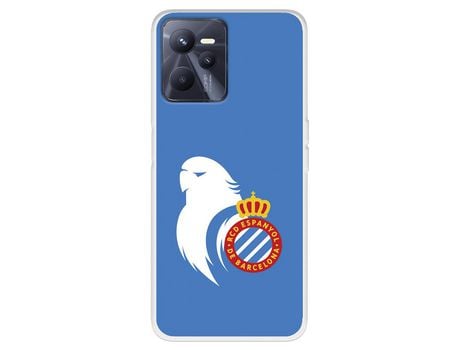 Funda Para Realme C35 Del Escudo Perico - Licencia Oficial Rcd Espanyol