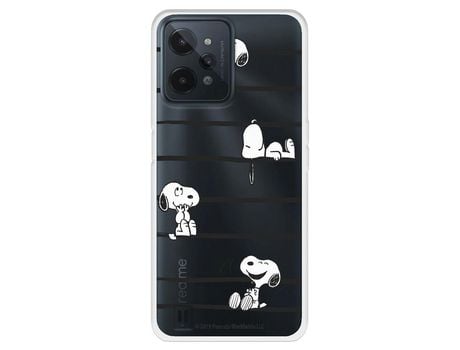 Funda Para Realme C31 Oficial De Peanuts Snoopy Rayas - Snoopy