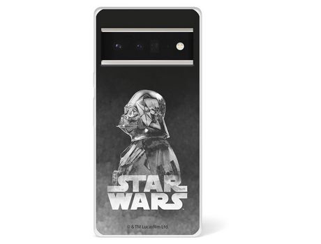 Funda Para Google Pixel 6 Pro Oficial De Star Wars Darth Vader Fondo Negro - Star Wars