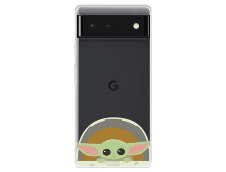 Funda Para Google Pixel 6 Oficial De Star Wars Baby Yoda Sonrisas - The Mandalorian