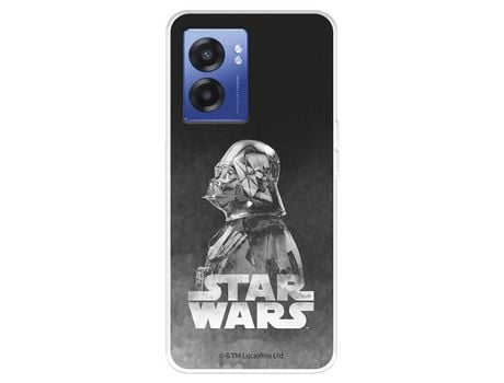 Funda Para Realme Narzo 50 5G Oficial De Star Wars Darth Vader Fondo Negro - Star Wars