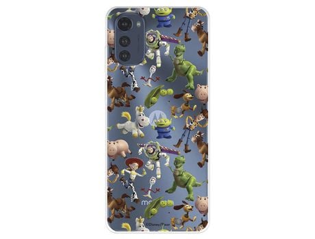 Funda Para Motorola Moto E32 Oficial De Disney Muñecos Toy Story Siluetas - Toy Story