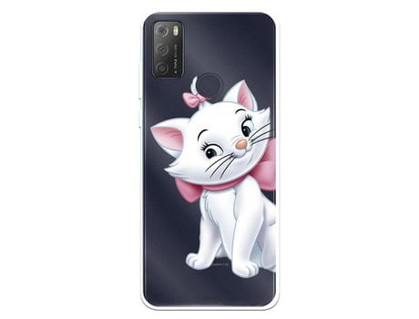 Funda Para Alcatel 1S 2021 Oficial De Disney Marie Silueta - Los Aristogatos