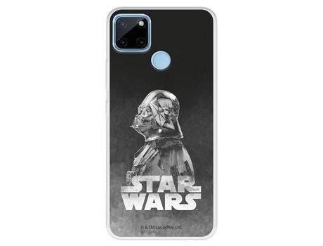 Funda Para Realme C21Y Oficial De Star Wars Darth Vader Fondo Negro - Star Wars