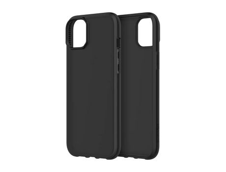 Funda Survivor Clear para iphone 14 max negra apple plus