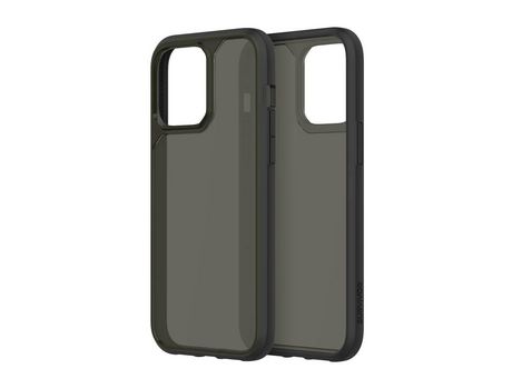 Funda Survivor Clear para iphone 14 pro max negra apple