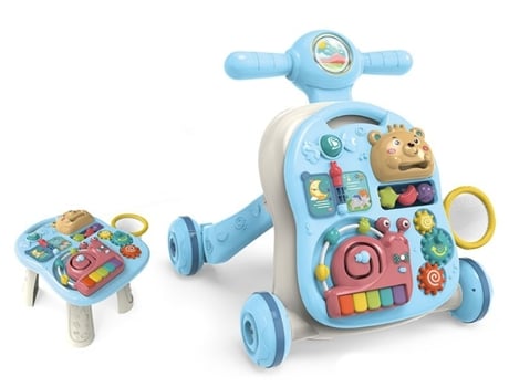 Andador Musical 3 En 1 Bear De Blue CHIPOLINO