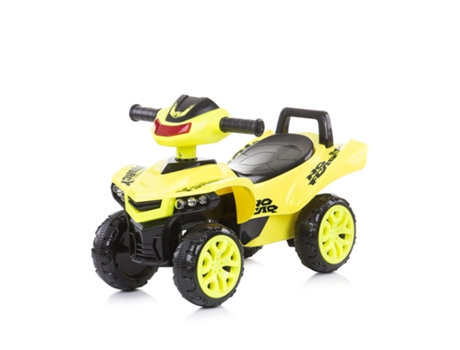 CORREPASILLOS QUAD CON MÚSICA ATV yellow CHIPOLINO