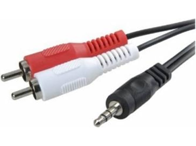 Cable Audio Jack 3.5 2 rca 2mtrs 3go ca101 2xrca machomacho 2m 3.5mm 35