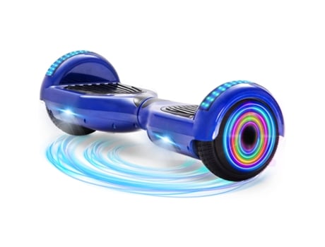 Hoverboard NEI-WAI z1+ Azul para Niños (Columna Bluetooth - Autonomía: 8/10 Km - Velocidad Máxima: 10 Km/H)