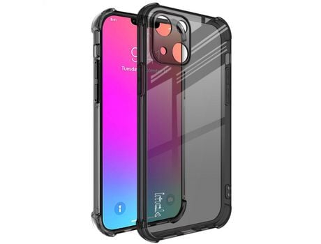 Funda TPU IMAK airbag auxiliar a prueba de choques negro transparente Anti-lágrimas por iPhone 13 mini 5.4