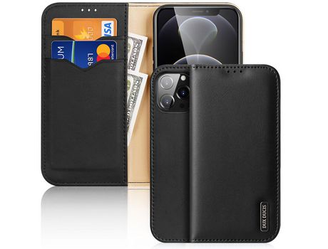 Funda PU DUX DUCIS con suporte negro por iPhone 13 Pro Max 6.7