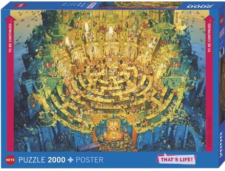 Puzzle 2000 Pcs Degano That is Life Deep (9 años)